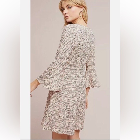 Anthropologie Dresses & Skirts - Anthropologie Mauve Suzy Swing Dress Size Large